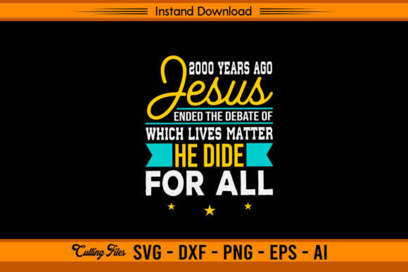 2000 Years Ago Jesus Ended the Debate: Graphics & Crafts