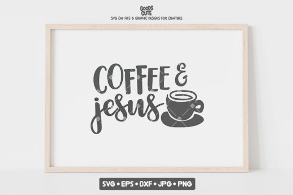 Coffee Jesus SVG: Graphics & Crafts for Publishers