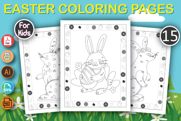 Easter Christian Coloring Page Graphics Review