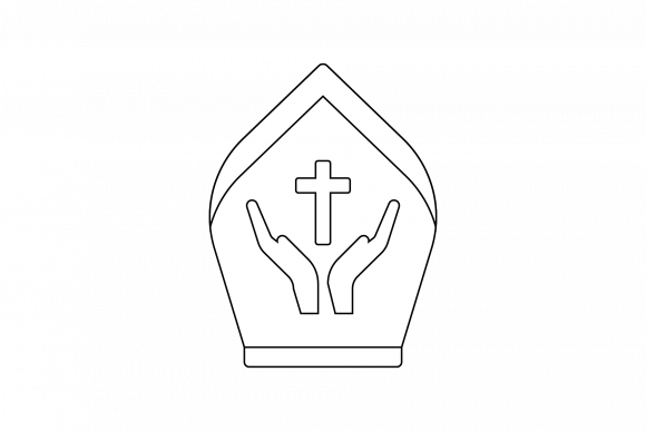 Easter Flat Christian Tombstone Graphics & Icons Review