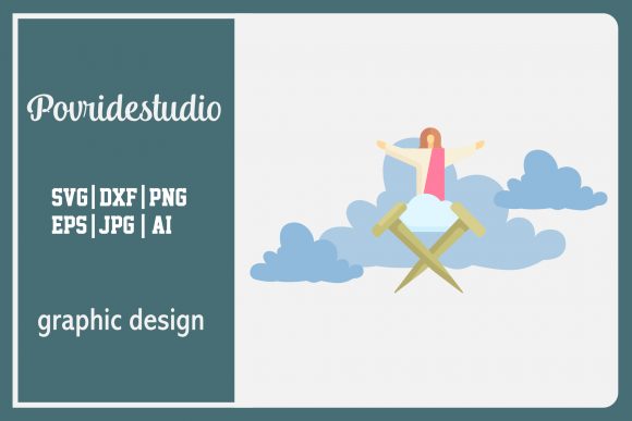 Easter Flat Icon Jesus Pink: Graphics & Freebies Review