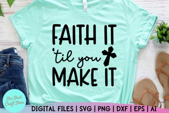 Faith It Til You Make It SVG: An Embroidery Review