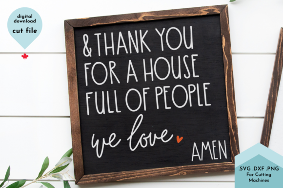 Farmhouse Gratitude Graphics for Crafts & Design