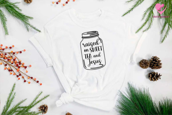 Farmhouse Jesus Quotes Graphic for Crafts Branding