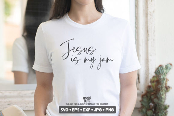 Jesus is My Jam SVG: Graphics for Faith Crafts
