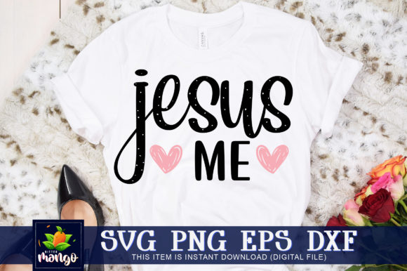 Jesus Me Graphics for Faith-Based Crafts and Branding