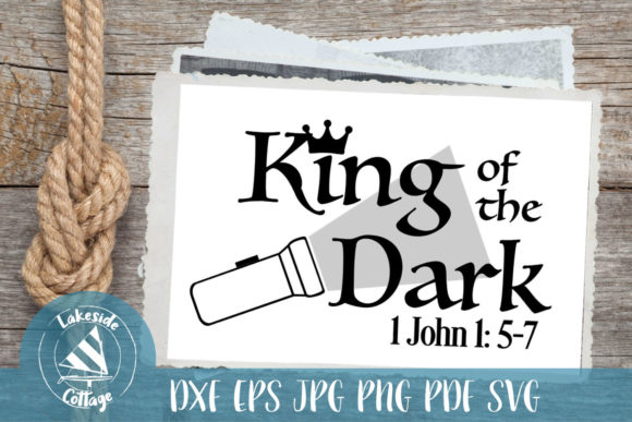 King of the Dark Religious Bible Graphics for Crafts